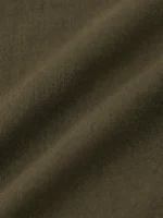Men Olive Green Casual Shirt | Premium Cotton Linen Shirt for Men | Stylish Regular Fit - Image 2