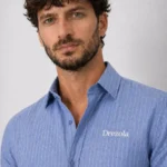 Oakyr Best light Blue Shirt for Men | Party Wear & Office Wear