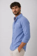 Oakyr Best light Blue Shirt for Men | Party Wear & Office Wear - Image 4