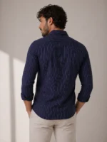 Oakyr Best Blue Shirt for Men | Party Wear & Office Wear - Image 4