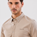 Oakyr Best light beige Shirt for Men | Best casual Shirt for men