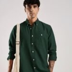 Oakyr Best Oxford Premium Slim-Fit Men’s Solid Cotton Shirt