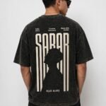 Men Oversized Acid Wash T-Shirt | Drop Shoulder Graphic Printed T-Shirt for Men | Streetwear Loose Fit Half Sleeve