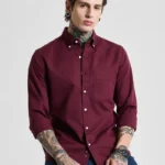 Oakyr Best Maroon Shirt for Men | Best casual Shirt for men