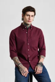 Oakyr Best Maroon Shirt for Men | Best casual Shirt for men